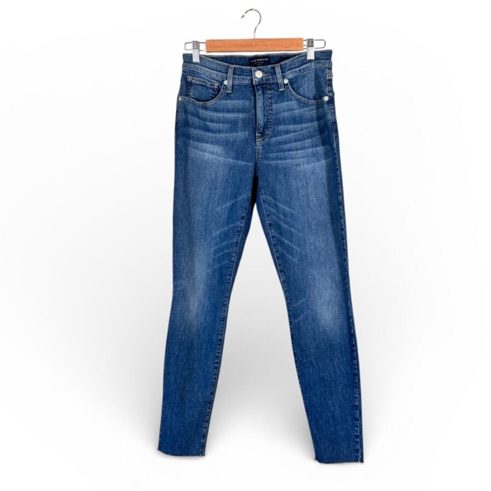 Lucky Brand Mid Rise Super Skinny Jeans Womens 10 Blue Denim Casual Classic - Picture 1 of 13